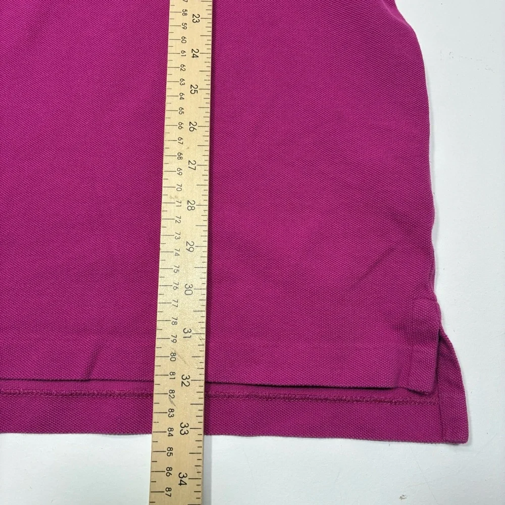 Polo Ralph Lauren Men Pink Polo Shirt Size XXL Short Sleeves‎ embroidered front